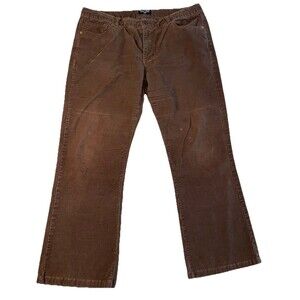 Vintage Polo Jeans Co Ralph Lauren Brown Corduroy Pants Womens 14 Preppy